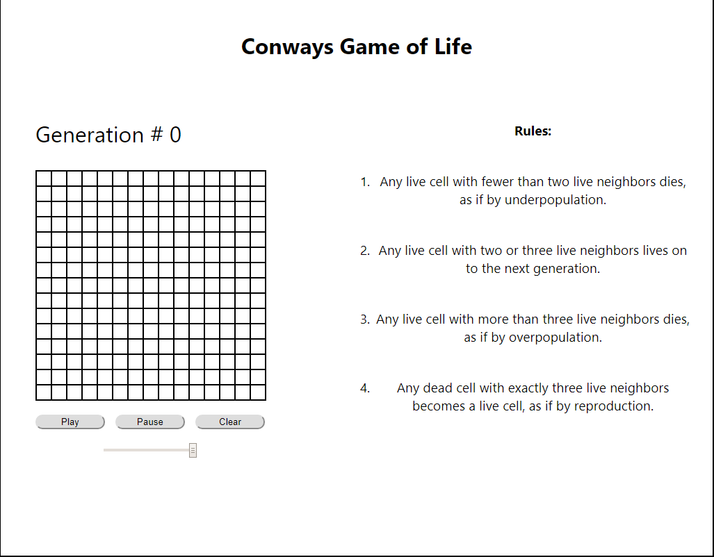 Conways Game of Life